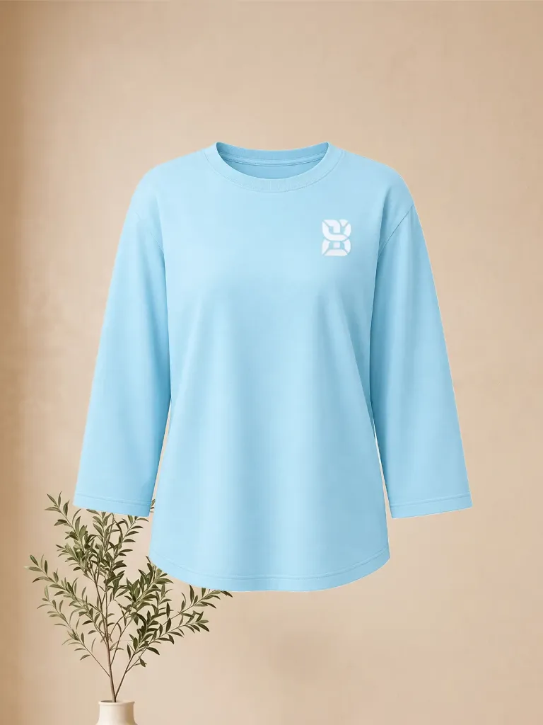 Women's Oasis Top in Azure Coast