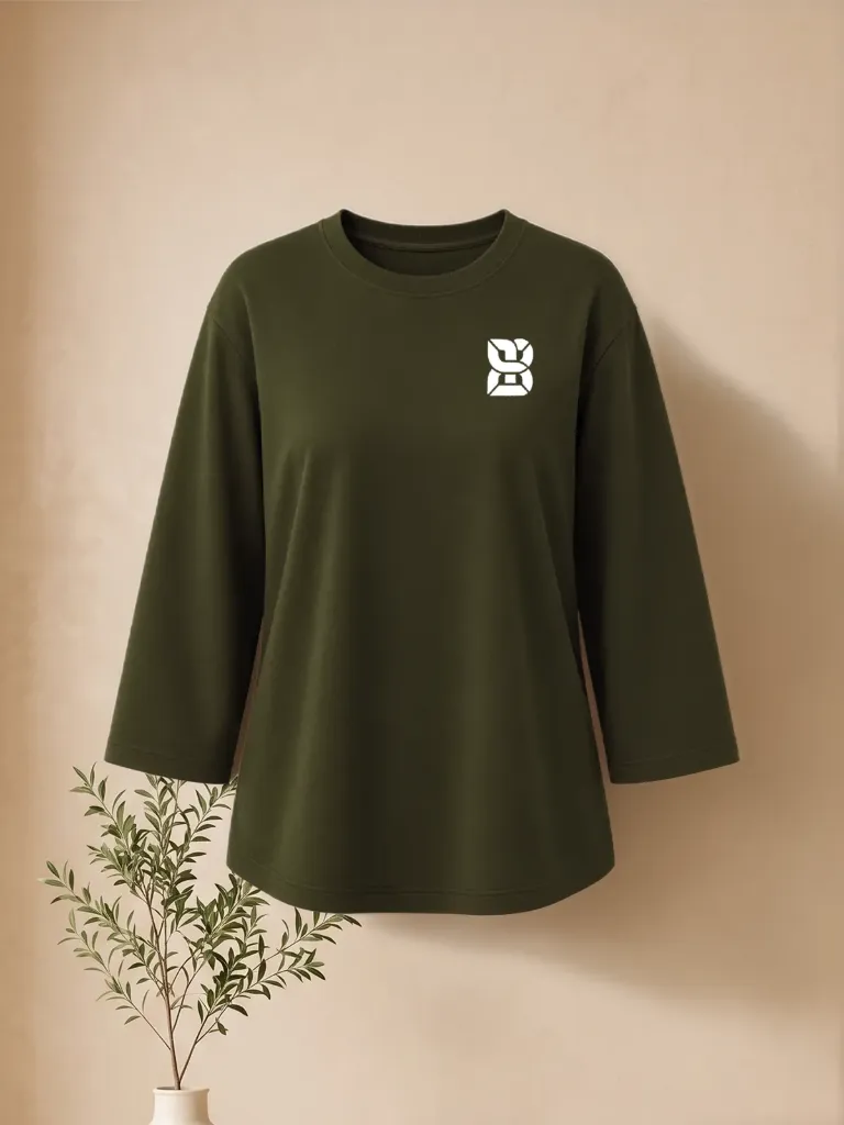 Women's Oasis Top in Olive Dusk