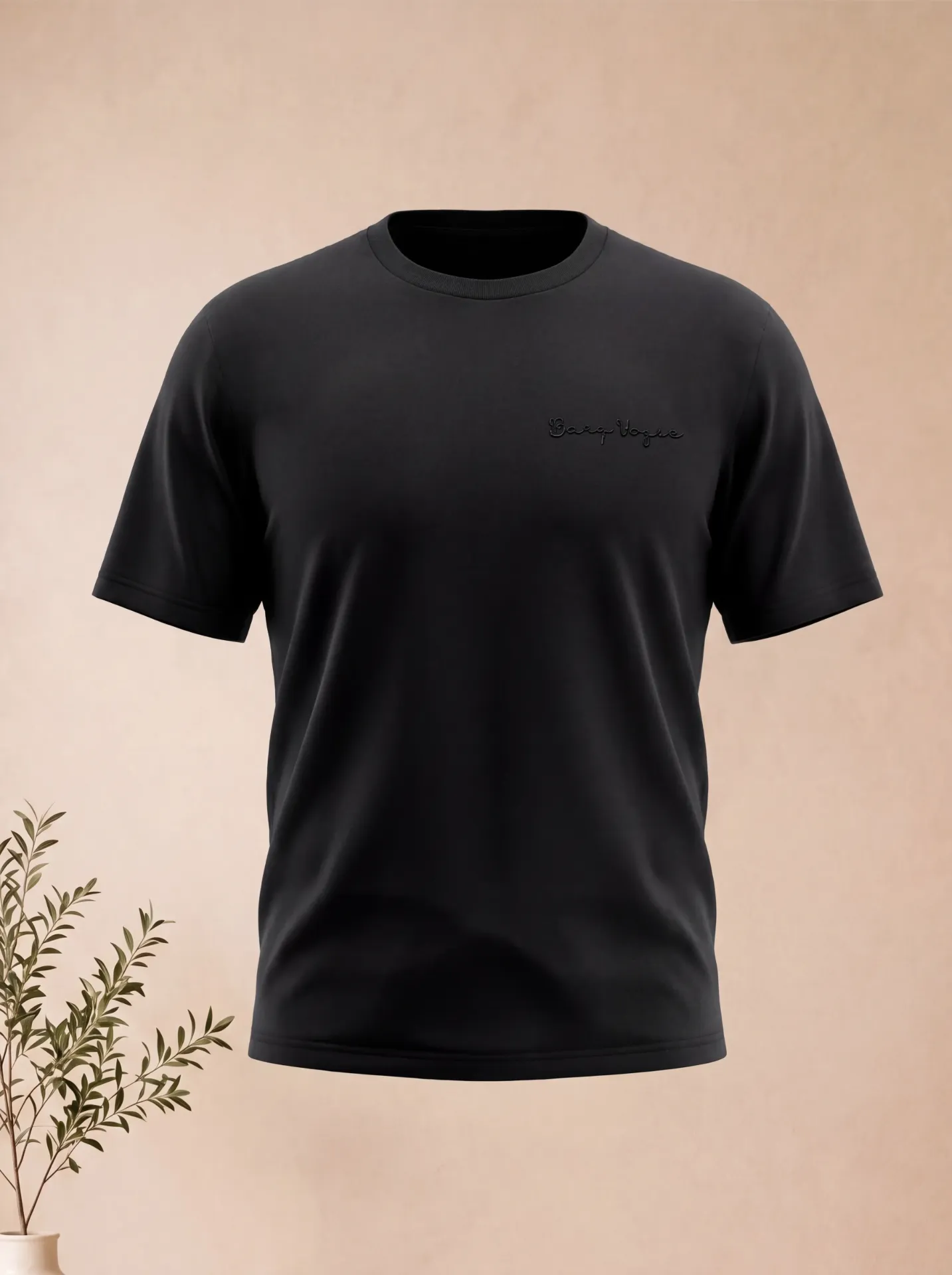 Barq Shirt in Midnight Onyx